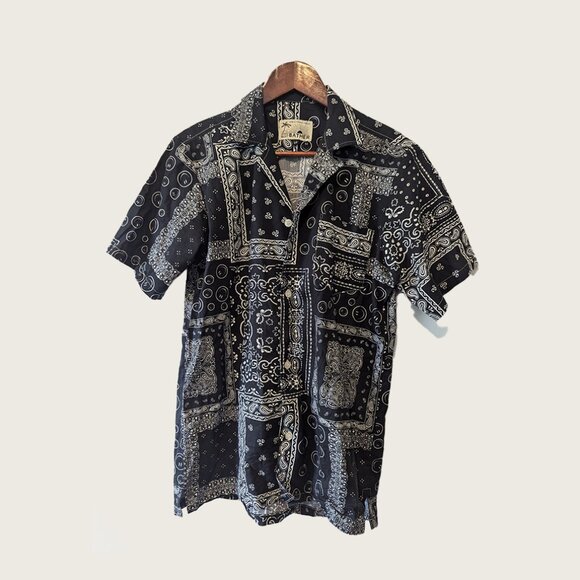 BATHER - Bandana print shirt - Sz S - Picture 1 of 6
